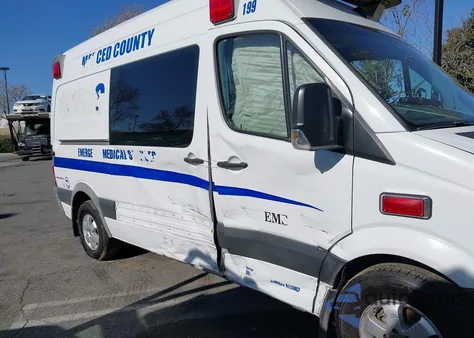 2017 Mercedes-Benz Sprinter Van z USA, uszkodzony, nr VIN WDAP37CD3HP376043